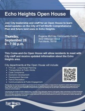 Echo Heights Open House