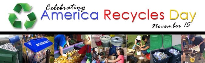 America Recycles Day recognizes the importance and impact of recycling.