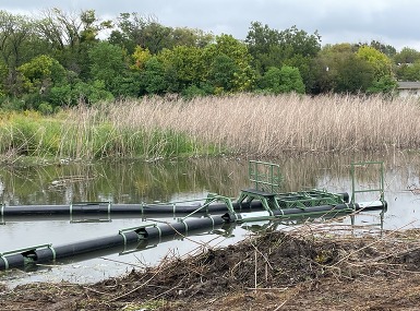 Bandalong Litter Trap installed in Lake Como.