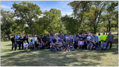 A total of 150 volunteers came together last Oct. 21 to remove litter from Glenwood Park.