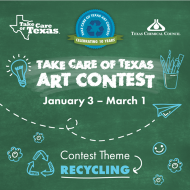 Take Care of Texas Kids Art Contest is coming up.