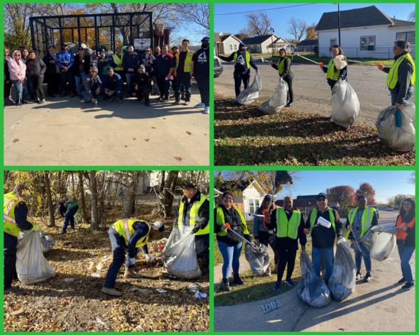City staff clean up the Historic Southside.
