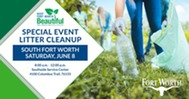 Join our special event litter cleanups!