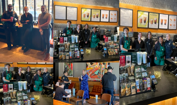 Coffee with a COP at Starbucks Chisholm Trail