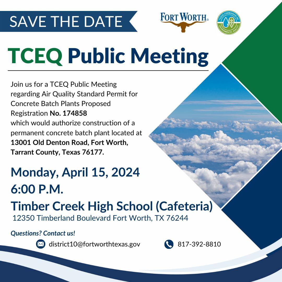 TCEQ Public Meeting