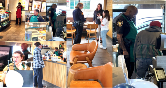 Coffee with a COP at Starbucks