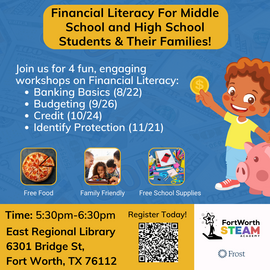 Financial Literacy Flyer