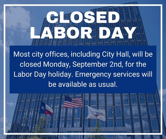 Holiday Closure - Labor Day