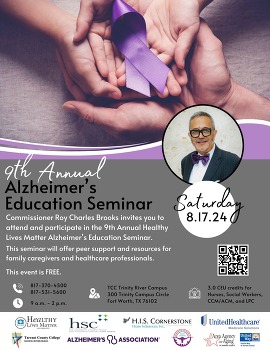 Alzheimer’s Education Seminar Flyer