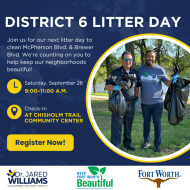 District 6 litter Day