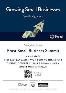 Frost Bank SB Workshop