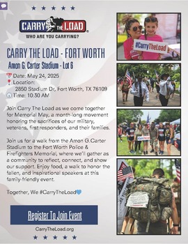 Carry the Load 5-24-25