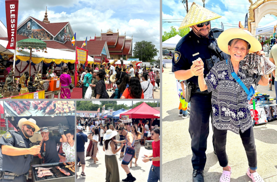Lao New Year celebration 2025