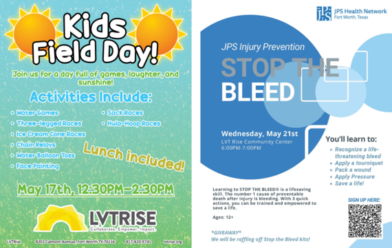 LVT Rise Activities May 2025 Collage#2