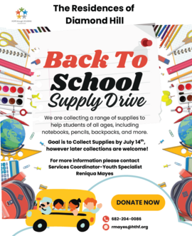 Diamond Hill school supplies