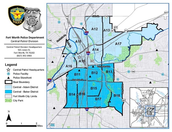 Central Division Map