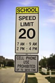 school zone 20mph