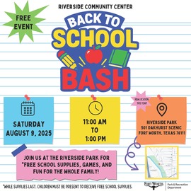 Riverside Back to School Bash