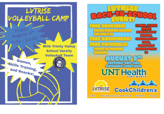 LVT Rise Events August 2025 Collage#1