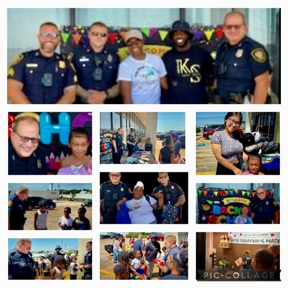 Cast Your Cares Foundation Back to School 080925 Collage