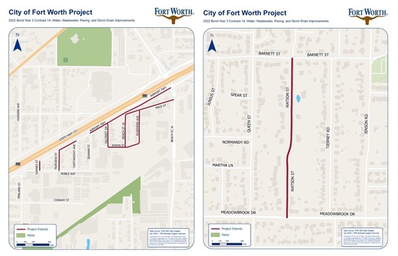 Meadowbrook Project Maps