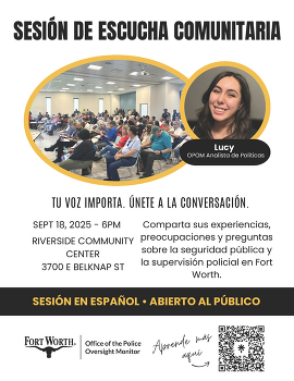 OPOM listening session