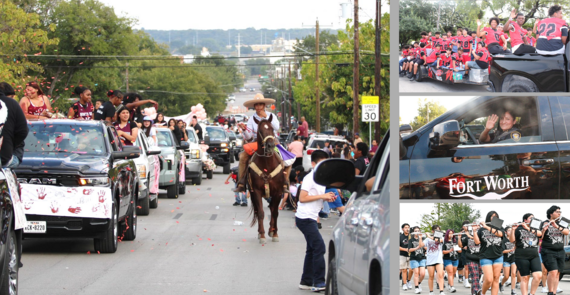 DHJ and NS homecoming parades