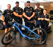 electric bike donated