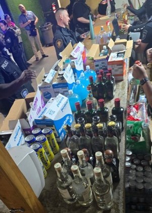 Alcohol Seized