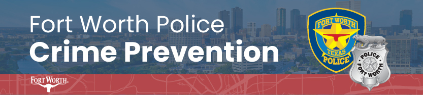 FWPD Crime Prevention banner