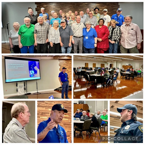 OSNA Quarterly General Meeting Phantom Hacker Scam Collage 102725