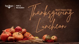 Best Years Club: Thanksgiving Luncheon