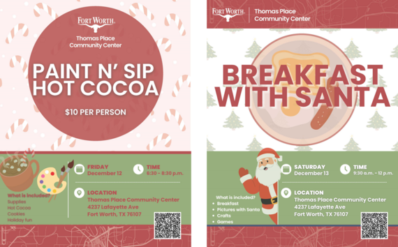 Thomas Place December 2025 Events Collage