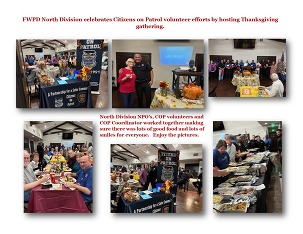 NPO's Celebrate COP Volunteer Efforts