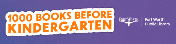 1000 Books Before Kindergarten, Fort Worth Public Library logo