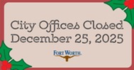 Christmas Holiday Closure