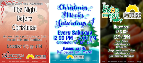 LVT Rise Events December 2025 Collage