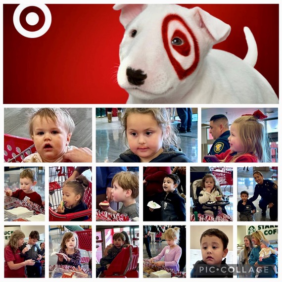 Cocoa and Cookies with a COP Target Collage#2