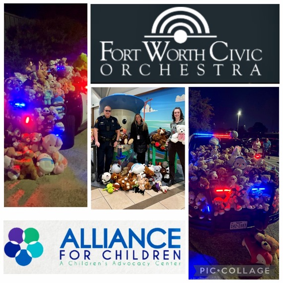 Fort Worth Civic Orchestra Teddy Bear Christmas 121325 Collage#1