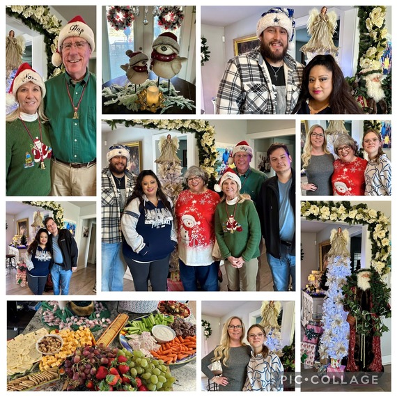 Overton South Christmas Party 121325 Collage#1