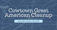 Cowtown Great American Cleanup on March 28, 2026