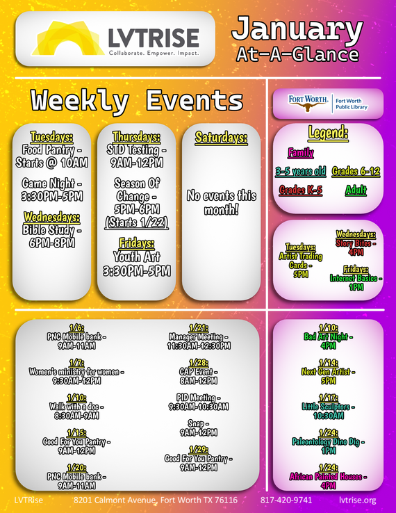 January 2026 At-a-Glance