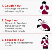Choking first aid