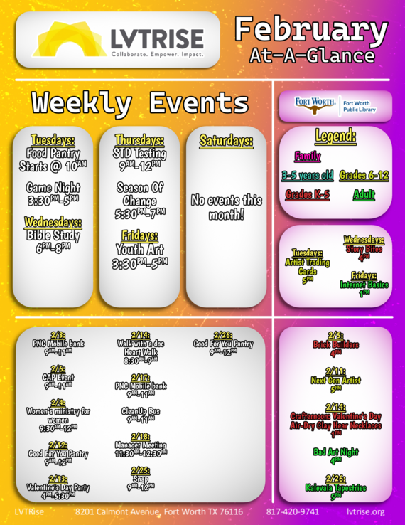 February 2026 At-a-Glance