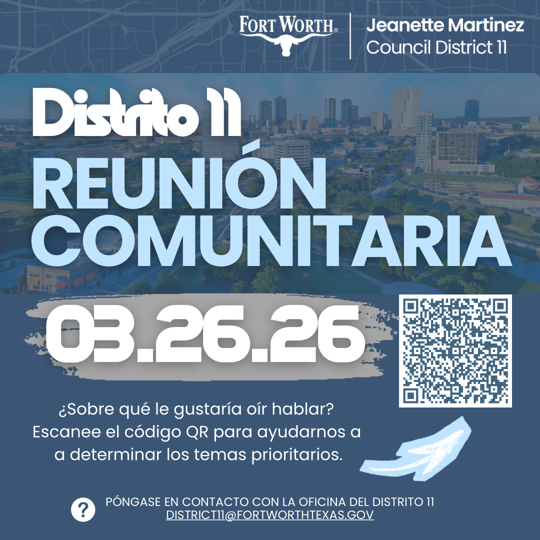Reunión Comunitaria del Distrito 11