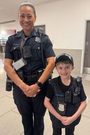 Officer Starratt & student