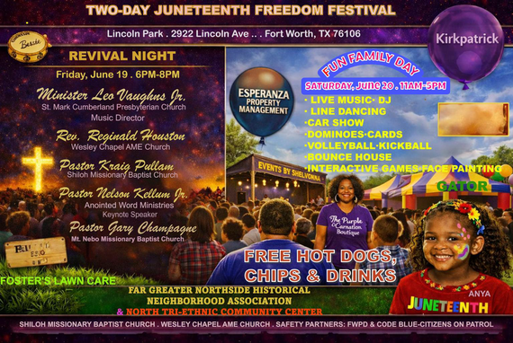 Juneteenth June 19 & 20