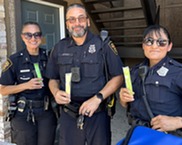 popsicles with police