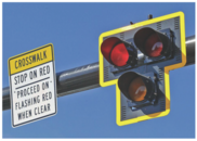 Pedestrian hybrid beacon