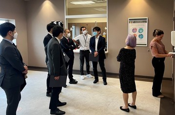 Japanese Ministry visit